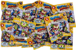 Super Zings Seria 4 Zestaw 10 Figurek Saszetki