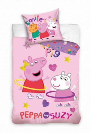 Pościel Niemowlęca 100x135 Peppa Świnka Peppa bajka