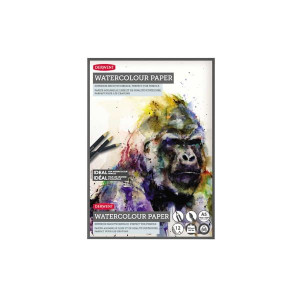 Blok do akwareli Derwent Watercolor Pad A5 300 g 12 ark.