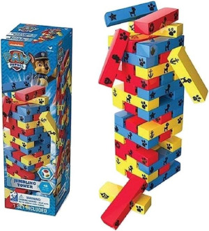 Psi Patrol Gra Wieża Zręcznościowa Jenga