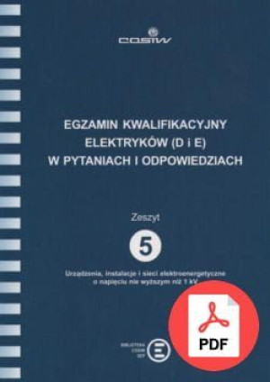 Egzamin kwalifikacyjny SEP (D i E) zeszyt-5 PDF