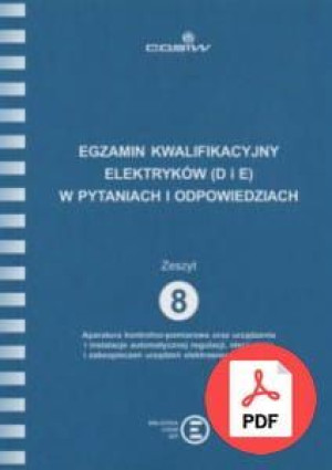 Egzamin kwalifikacyjny SEP (D i E) zeszyt-8 PDF