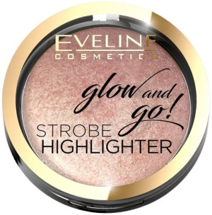 EVELINE GLOW AND GO! Rozświetlacz 02 GENTLE GOLD