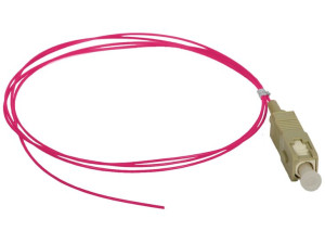 Pigtail MM OM4 1G 50/125 wtyk SC dł. 2 m "EASY STRIP" ALANTEC - ALANTEC