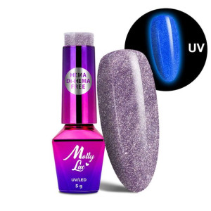 Lakier hybrydowy MollyLac Night Glowing 5g Nr 675 Uselink