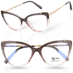 okulary zerówki do komputera z filtrem Blue Light
