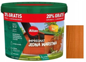 Altax Impregnat Drewna Ogrodowego Cedr 5+1l