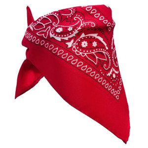 Bandana bandama chusta apaszka czerwona