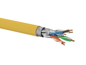 Kabel S/FTP kat.7A ALANTEC Dca LSOH 4x2x23AWG POMARAŃCZOWA powłoka) ALANTEC