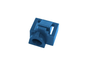 Blokada gniazda RJ45 przed nieautoryzowanym wpięciem niebieski ALANTEC