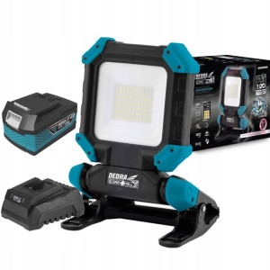 Dedra Lampa Warsztatowa Aku 18v 15w 1800lm + 4ah
