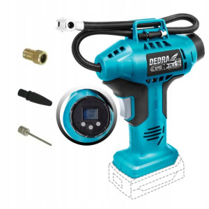 Dedra Kompresor Pistoletowy 18v Lcd Ded7078lcd