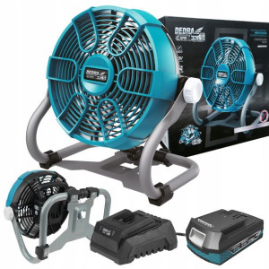 Ded7074 Wentylator Akumulatorowy 18v +2ah