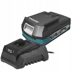 Zestaw Ładowarka Dedra Akumulator Li-ion 18v + 2ah