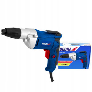 Dedra Wkrętarka Sieciowa Ded7956 550w 0-1600 1/4''