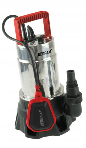 Dedra Pompa Zanurzeniowa 1000w Do Wody Pływak Inox