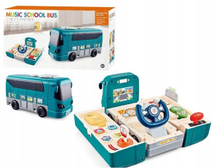 Interaktywny Autobus Rozkładany Indukcja 2w1