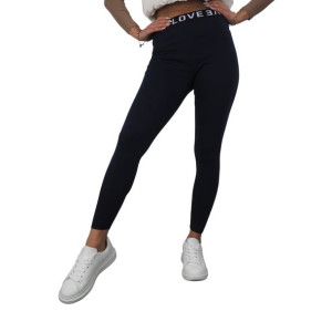 Legginsy Bawełniane Damskie 1 Szt. Wkec 83722 Granatowy S/m