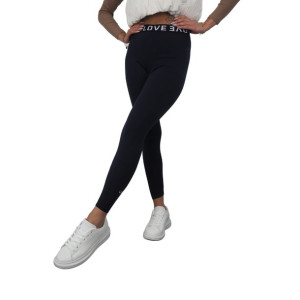 Legginsy Bawełniane Damskie 1 Szt. Wkec 83722 Granatowy 2xl/3xl