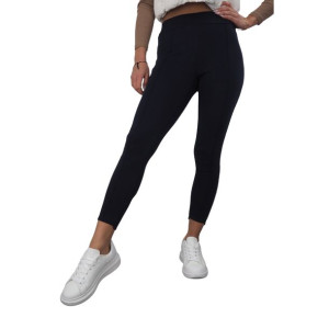 Legginsy Bawełniane Damskie 1 Szt. Wkec 83716 Granatowy S/m