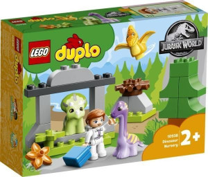 Lego 10938 Duplo Jurassic Dinozaurowa Szkółka