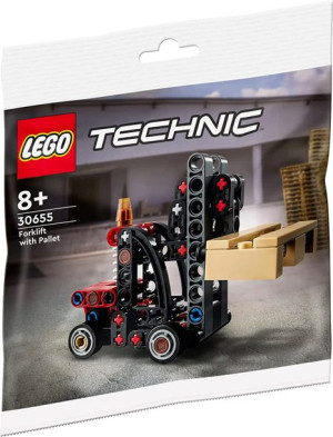 Lego 30655 Technic Wózek Widłowy Z Paletą