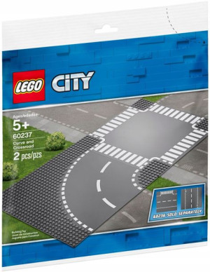 LEGO City 60237 Zakręt i skrzyżowanie