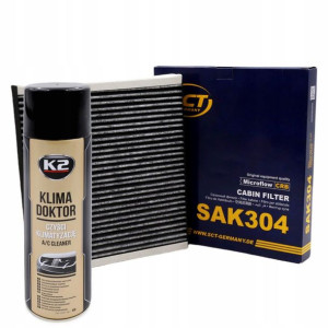 Filtr Kabinowy Węglowy SCT SAK304 +Klima Doktor K2