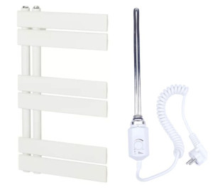 Grzejnik łazienkowy elektryczny 70x40 Grzałka 300W