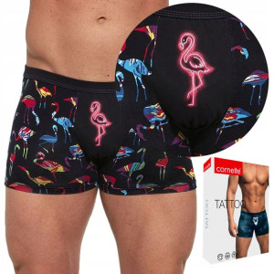 Bokserki Cornette Tattoo Flamingo 280/205 XL