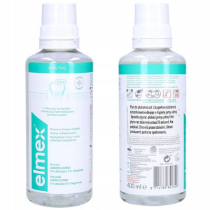 Elmex Sensitive Płyn Do Płukania Jamy Ustnej 400ml