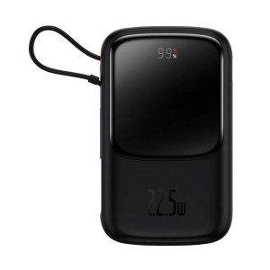 Powerbank Baseus Qpow Pro z kablem USB-C, USB-C, USB, 10000mAh, 22.5W