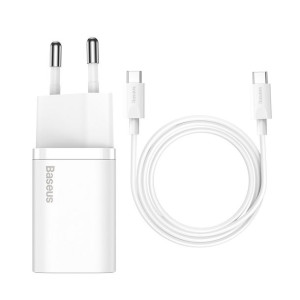 Ładowarka sieciowa Baseus Super Si Quick Charger 1C 25W z przewodem USB-C