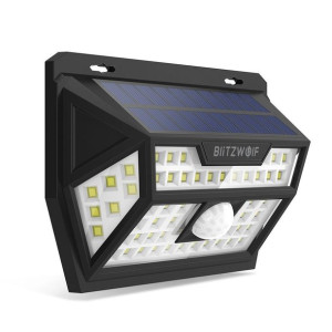Zewnętrzna lampa solarna LED Blitzwolf BW-OLT1 z czujnikiem ruchu i