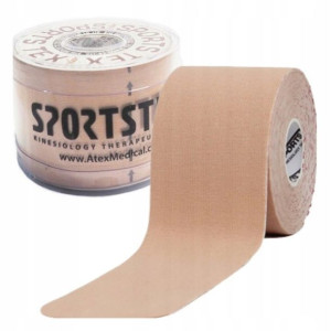 Tejpy Taśmy Kinesiotaping Atex Plastry 5cmx5m