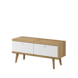 Szafka RTV PRIMO dąb riviera 107x50x40 cm HOMLA