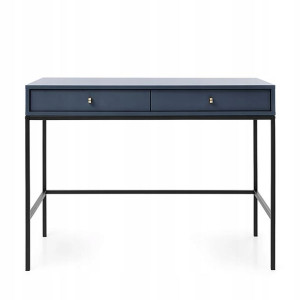 Biurko eleganckie MONO granatowe 103,5x50 cm HOMLA