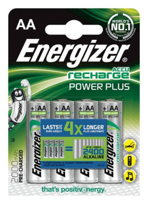 Akumulator Energizer Power Plus Aa, Hr6, 1,2v 4szt