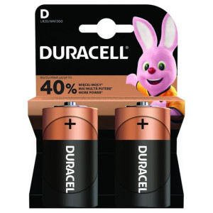 Bateria Duracell LR20 / D / MN1300 , 2 sztuki