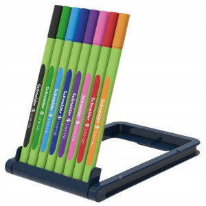 Cienkopis Schneider Line-up, 0,4mm, Stojak, 8 Szt.