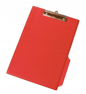 Clipboard Podkładka Deska Z Klipsem A4 Czerwona