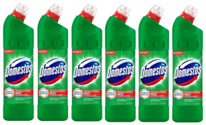 Domestos Płyn Do Wc Toalet Pine 750ml X 6