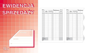 DRUK EWIDENCJA SPRZEDAŻY K4 A5 Michalczyk i Prokop