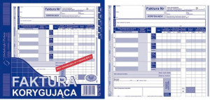 Druk Faktura Vat Korygująca 106-2e Michalczyk