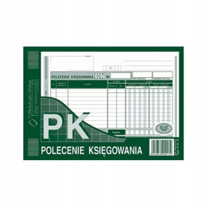 Druk Polecenie Księgowania A5 412-3 Samokopia