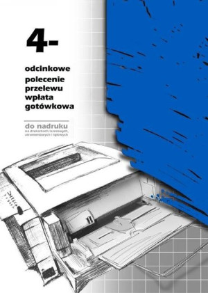 Druk Polecenie Przelewu F-112-2 A4 4 Odc