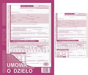 DRUK UMOWA O DZIEŁO A4 510-1 Michalczyk Prokop