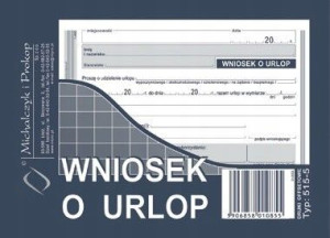 Druk Wniosek O Urlop 515-5