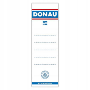 Etykiety Wsuwane Do Segregatora 48x153mm 20 Sztuk