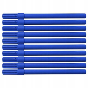 Flamaster, Marker Office Products,10szt.,niebieski